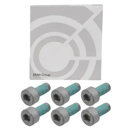 6x ORIGINAL BMW MINI Schraube Kupplungsdruckplatte M8x18-10.9 21207548052