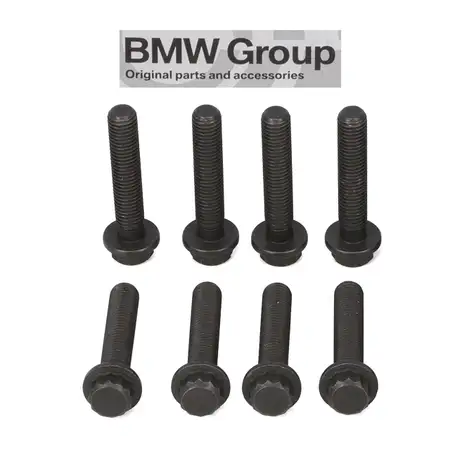 8x ORIGINAL BMW Schraube Kurbelwellenlager Pleuelschraube M7x37 11247593922