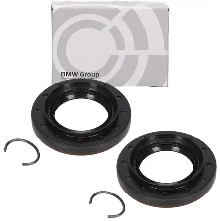2x ORIGINAL BMW Wellendichtring Simmerring Differential Hinterachse 33107505603