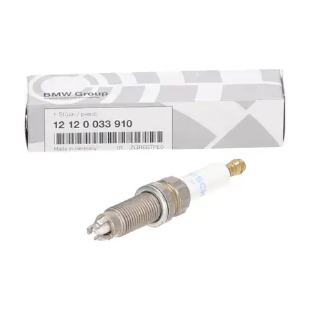 1x ORIGINAL BMW Z&uuml;ndkerze ZGR6STPE0 3er E90 320 si N45 12120033910