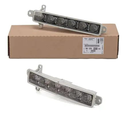 2x ORIGINAL PSA LED Tagfahrleuchte BERLINGO C1 I C3 II C4 Picasso 2 107 9812662280