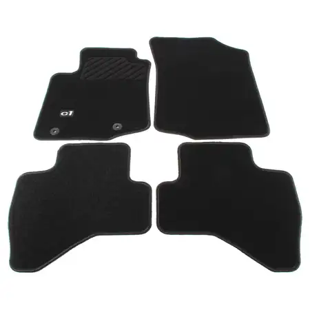 ORIGINAL Citroen textile mats Car mats Set C1 II 4-piece 1610821880