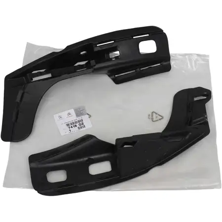 ORIGINAL Citroen Peugeot bumper bracket set 308 from 09.2007 front 7416.G2