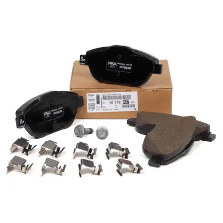 ORIGINAL PSA Opel Bremsbel&auml;ge C4 Cactus Crossland X 2008 I II vorne 1617293780