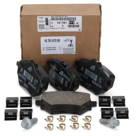 ORIGINAL PSA OPEL Brake Pads C4 208 308 508 Astra L Corsa F Mokka Rear 1693587280