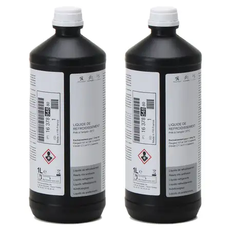2L 2 Liter ORIGINAL PSA K&uuml;hlerfrostschutz Frostschutz C1 107 108 1637854880