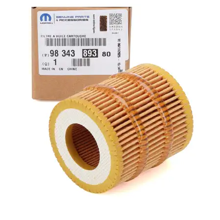 ORIGINAL Peugeot Opel MOPAR Oil Filter Astra L 308 3 3008 3 408 2 1.6 Hybrid 9834389380