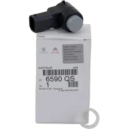 ORIGINAL Citroen Peugeot Einparksensor R&uuml;ckfahrsensor C4 2 DS4 DS5 208 1 hinten 1611735380