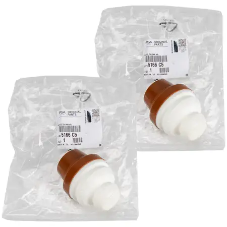 2x ORIGINAL Citroen stop buffer suspension C3 II (SC_) DS3 (SA_) rear 5166.C5