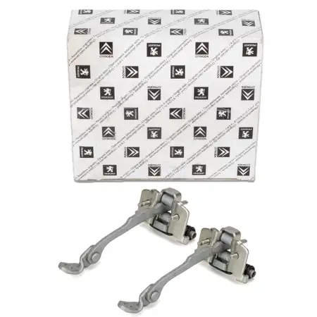 2x ORIGINAL Citroen T&uuml;rfeststeller T&uuml;rhalteband T&uuml;rfangband C3 I II hinten 9181.L9