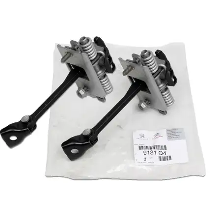2x ORIGINAL Citroen T&uuml;rfeststeller T&uuml;rfangband C3 II (SC_) vorne 9181.Q4