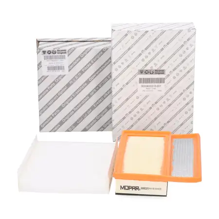 ORIGINAL Fiat Innenraumfilter + Luftfilter Doblo (263_) 1.4 / Natural 120 PS