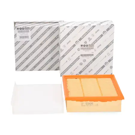 ORIGINAL Fiat Innenraumfilter + Luftfilter Doblo (263_) 1.6/2.0 D Multijet 90-135 PS