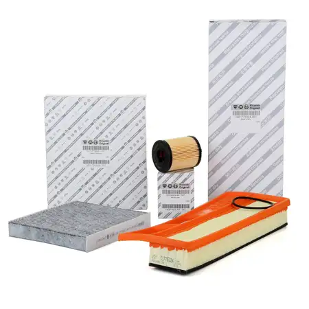 ORIGINAL Fiat inspection kit filter package 500 / 500 C (312) 1.3 D Multijet 75 hp