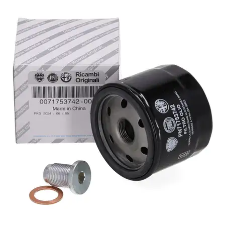 ORIGINAL Fiat &Ouml;lfilter + Schraube Bravo 2 Idea Doblo Multipla Punto 188 Stilo 1.9D