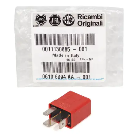 ORIGINAL Fiat Alfa Romeo multifunction relay 500L Ducato Mito Punto Panda Bravo 11129985