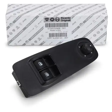 ORIGINAL Fiat switch window regulator driver's side Ducato 250 front left 735532909