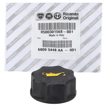 ORIGINAL Fiat oil cap Oil cap Oil plug Ducato 250 500301568