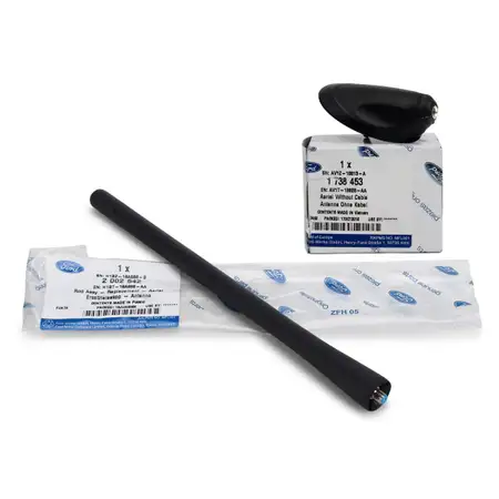 ORIGINAL Ford Antenne + Antennenfu&szlig; Fiesta 6 MK6 ohne GPS ab 11.2016