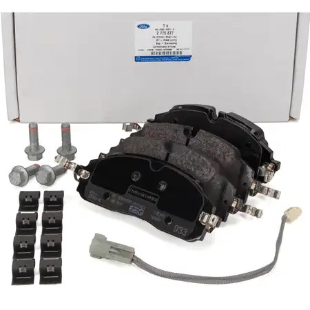 ORIGINAL Ford Bremsbel&auml;ge + Sensor Tourneo / Transit Custom V710 vorne 2775877