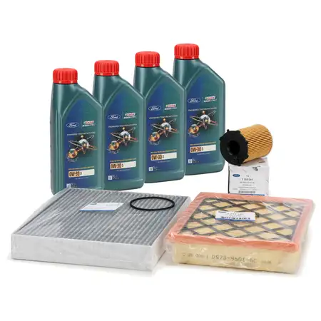 ORIGINAL Ford Inspektionskit + 4 Liter Motor&ouml;l D 0W30 MONDEO V 1.5 TDCi 1.6 TDCi