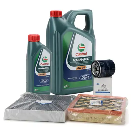 ORIGINAL Ford inspection kit + 6 liters of D 0W30 engine oil GALAXY MONDEO V S-MAX