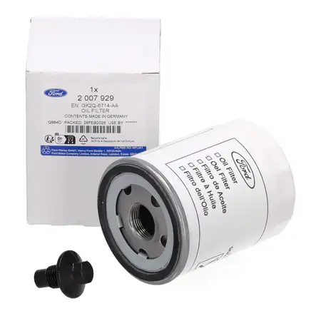 ORIGINAL Ford &Ouml;lfilter + Schraube Tourneo Custom Transit V362 V363 2.0 EcoBlue ab 05.2016