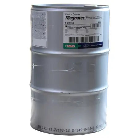 60L 60 Liter ORIGINAL Ford CASTROL MAGNATEC 0W30 Motor&ouml;l ACEA C2 WSS-M2C950-A 1575F4