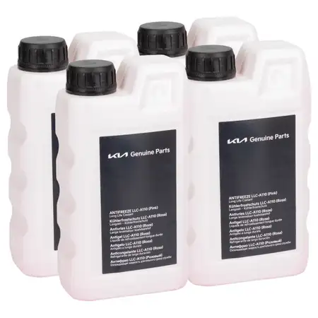 4L 4 Liter ORIGINAL Kia Frostschutz K&uuml;hlerfrostschutz Konzentrat LLC-A110 66927ADEP02