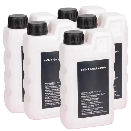 5L 5 Liter ORIGINAL Kia Frostschutz K&uuml;hlerfrostschutz Konzentrat LLC-A110 66927ADEP02