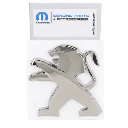 ORIGINAL Peugeot MOPAR Emblem Plakette Logo Motorhaube 208 2 2008 2 vorne 98232281VD