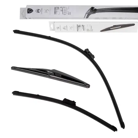 ORIGINAL Peugeot Scheibenwischer Wischerbl&auml;tter Wischer Set 508 SW II vorne + hinten