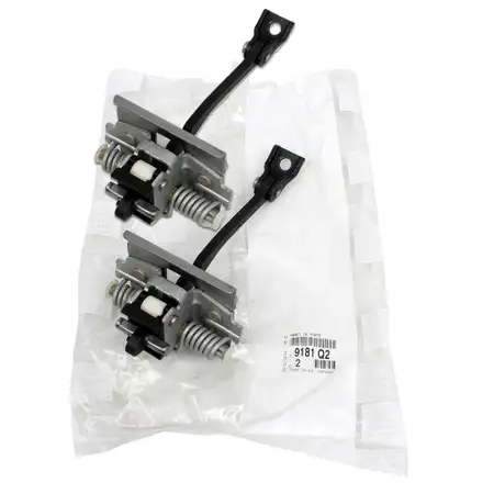2x ORIGINAL Peugeot door stop, door hold-open strap, door catch strap 3008 I 5008 I front 9181.Q2