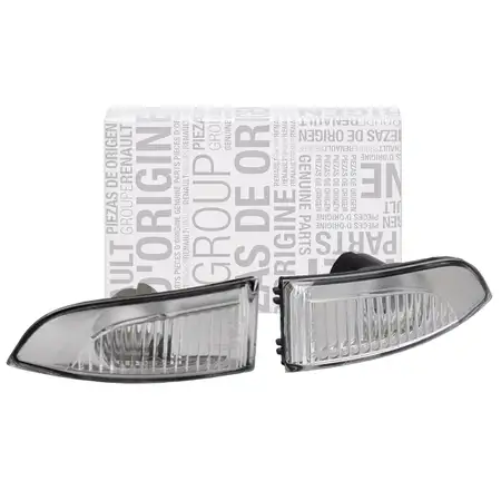 2x ORIGINAL Renault Blinkleuchte Au&szlig;enspiegel Laguna 3 Fluence Latitude Megane 3 Scenic 3