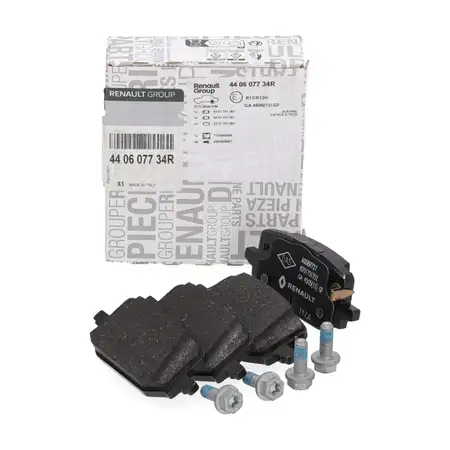 ORIGINAL Renault Bremsbel&auml;ge Austral Espace 6 E-Tech TCe 130-160 hinten 440607734R