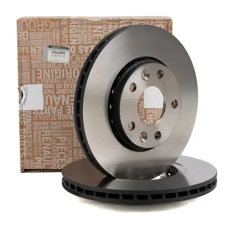 ORIGINAL Renault brake disc set &Oslash; 280 mm Express front axle 402067816R