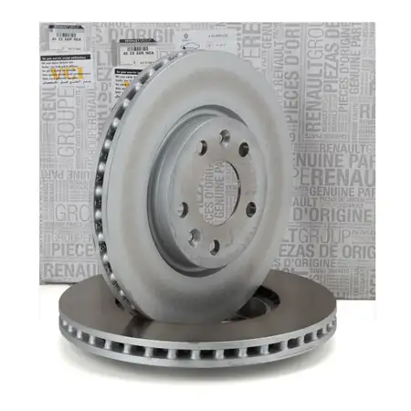 ORIGINAL Renault Bremsscheiben Satz R5 E-Tech Austral Captur 2 Kangoo vorne 402066RN0A