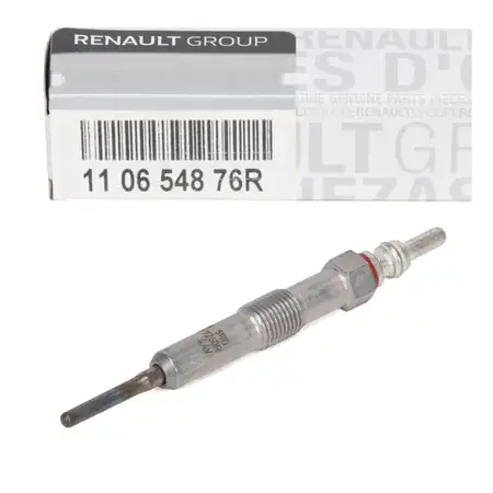 1x ORIGINAL Renault Dacia Gl&uuml;hkerze Megane / Scenic 3 4 Kangoo Captur 1 1.5 dCi 110654876R