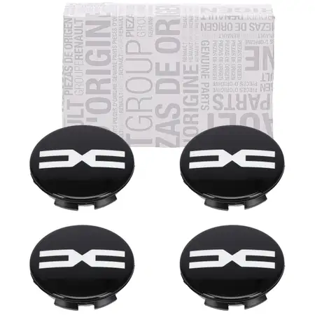 4x ORIGINAL Dacia Nabendeckel Nabenkappe 16 Zoll Duster 2 Sandero 3 Jogger 403153950R