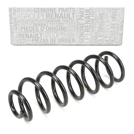 ORIGINAL Renault suspension spring coil spring blue/yellow Megane 3 rear axle 550200047R