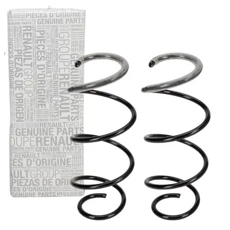 2x ORIGINAL Renault Fahrwerksfeder Schraubenfeder Clio 4 vorne 540108338R