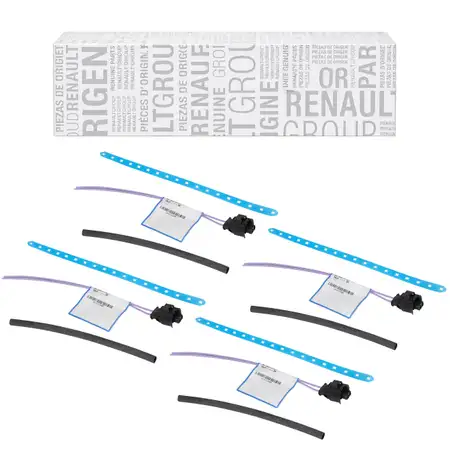4x ORIGINAL Renault Kabelreparatursatz Kabelbaum Trafic 3 1.6 2.0 dCi 241A11608R