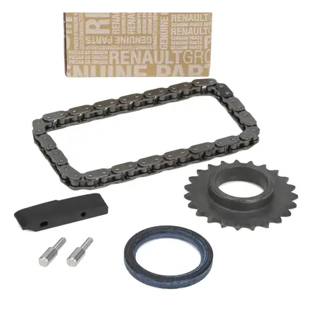 ORIGINAL Renault chain set + gear oil pump Trafic 2 1.9 dCi 7701473163