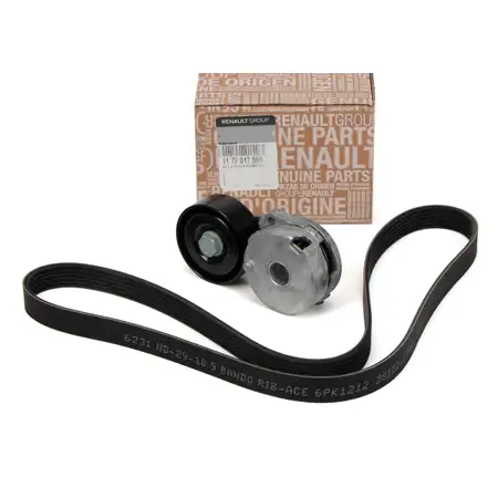 ORIGINAL Renault Keilrippenriemen Satz Espace 5 1.6 TCe 200 117201759R