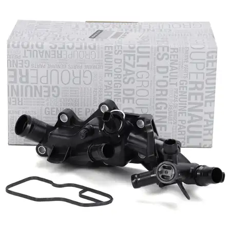 ORIGINAL Renault Dacia Thermostatgeh&auml;use + Sensor Clio 4 Megane 3 0.9 / 1.2 TCe 110608635R