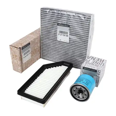 ORIGINAL Renault Filterset Filterpaket Clio 5 Arkana 1 Captur 2 1.6 E-TECH 140/143/158 PS