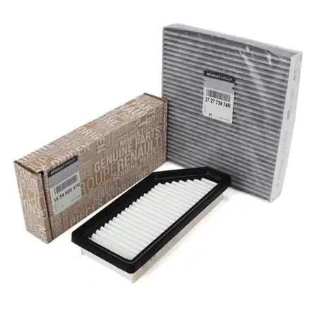 ORIGINAL Renault Innenraumfilter + Luftfilter Clio 5 Arkana 1 Captur 2 1.6 E-TECH