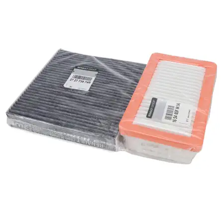 ORIGINAL Renault cabin filter + air filter Clio 5 Captur 2 1.0 SCe 1.0/1.3 TCe