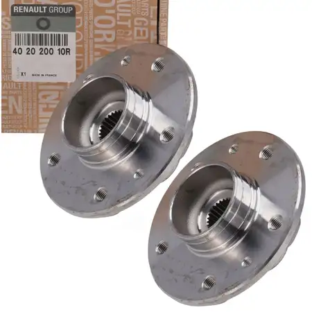 2x ORIGINAL Renault wheel hub wheel bearing Grand / Scenic 3 front 402020010R