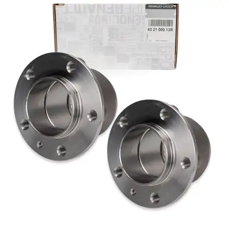 2x ORIGINAL Renault Radnabe Master 3 mit Frontantrieb Hinterachse 432100013R